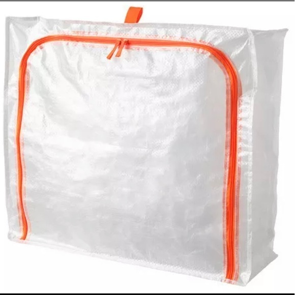 1 PÄRKLA Storage Case, organizing bag,Width: 21 ¾ "
Depth: 19 ¼ "
Height 7 1/2 - Picture 1 of 11